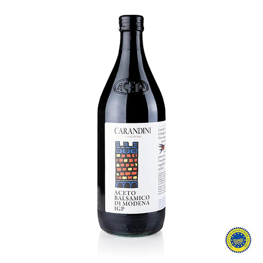 Carandini Aceto Balsamico Modena BGA, 6 maanden, Classico (kleurrijk kasteel, vroeger Ducale), 1 l