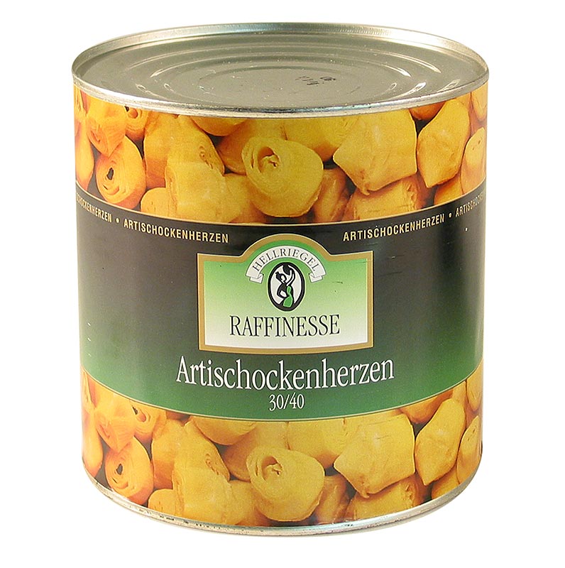 Spaanse artisjokharten in een verpakking van 25 kg met een verfijnde smaak, lichte streep en een grootte van 30/40 stuks