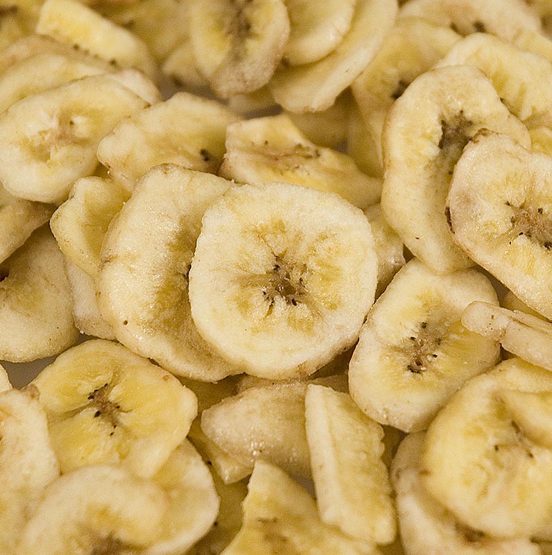 Bananenchips, in honing gedoopt, 1 kg, heerlijke en knapperige glutenvrije snack