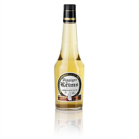 Vinaigre de Reims, azijn uit de Champagne-Ardennen, Soripa, 500 ml - ambachtelijk geproduceerde azijn met unieke smaak, perfect voor dressings en marinades