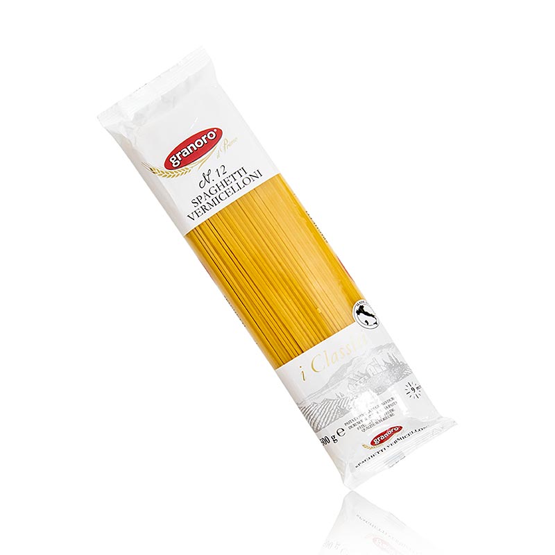 Vermicelloni spaghetti, 2mm, Nr12, 500 g van Granoro, een heerlijke pastaproduct
