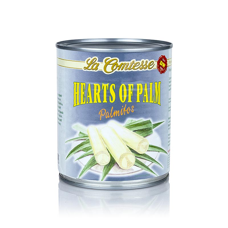 Palmharten, La Comtesse, 800 g - een smakelijke en verfijnde delicatesse van palmhart