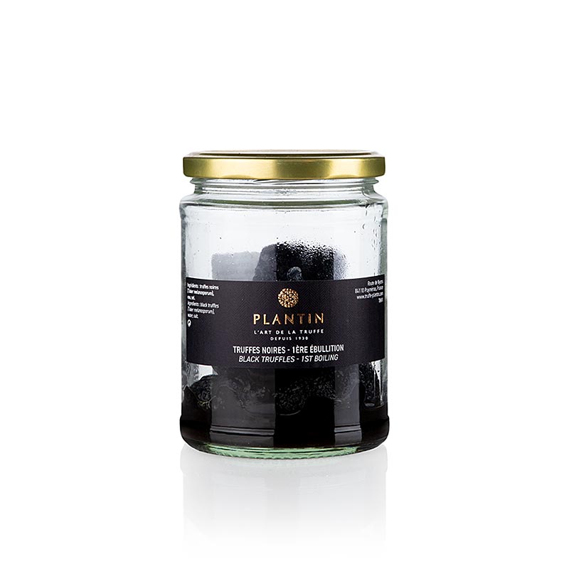 Winter edel truffel extra (Tuber Melanosporum), 1er Choix, hele truffelknol, Plantin, 210 g - verse zwarte truffel van hoge kwaliteit, perfect voor culinaire creaties