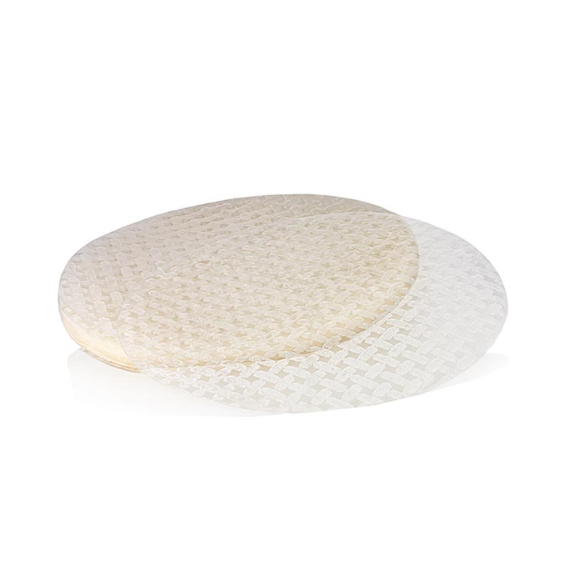 Rijstpapier van 500 g, 50 vellen, klein formaat met een diameter van 16 cm
