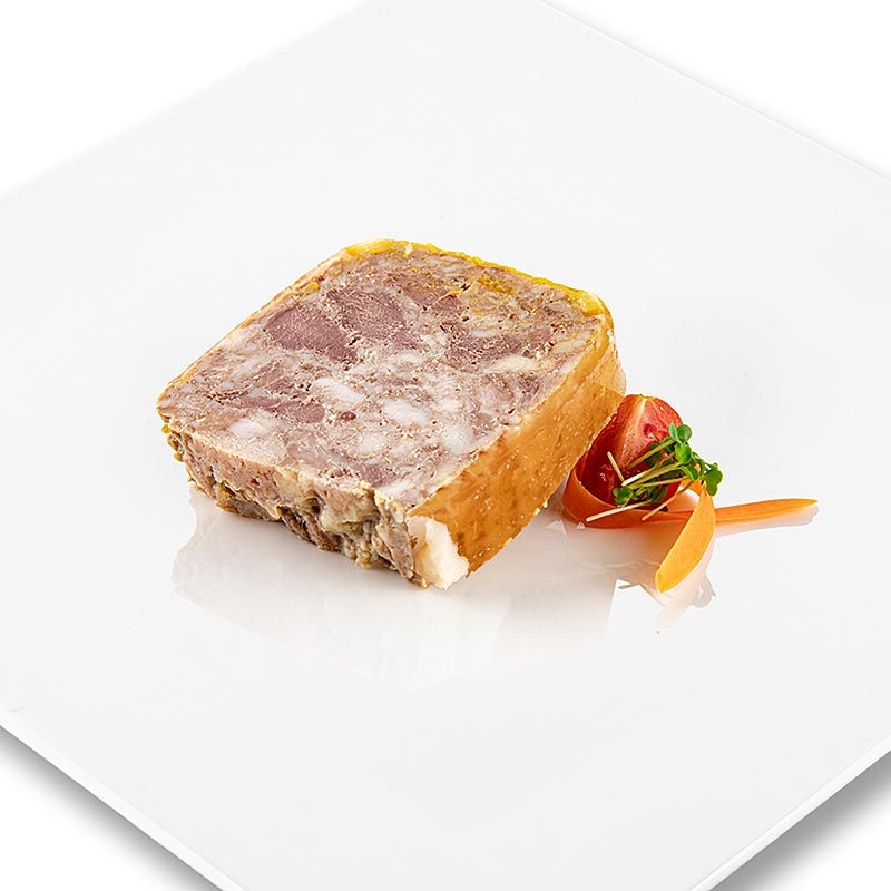 Rougié 1 kg duck meat terrine with oranges, a gourmet delicacy