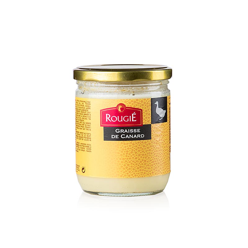 Eendenreuzel, licht gezouten, Rougié, 320 g, een heerlijk delicaat en smaakvol product van hoge kwaliteit