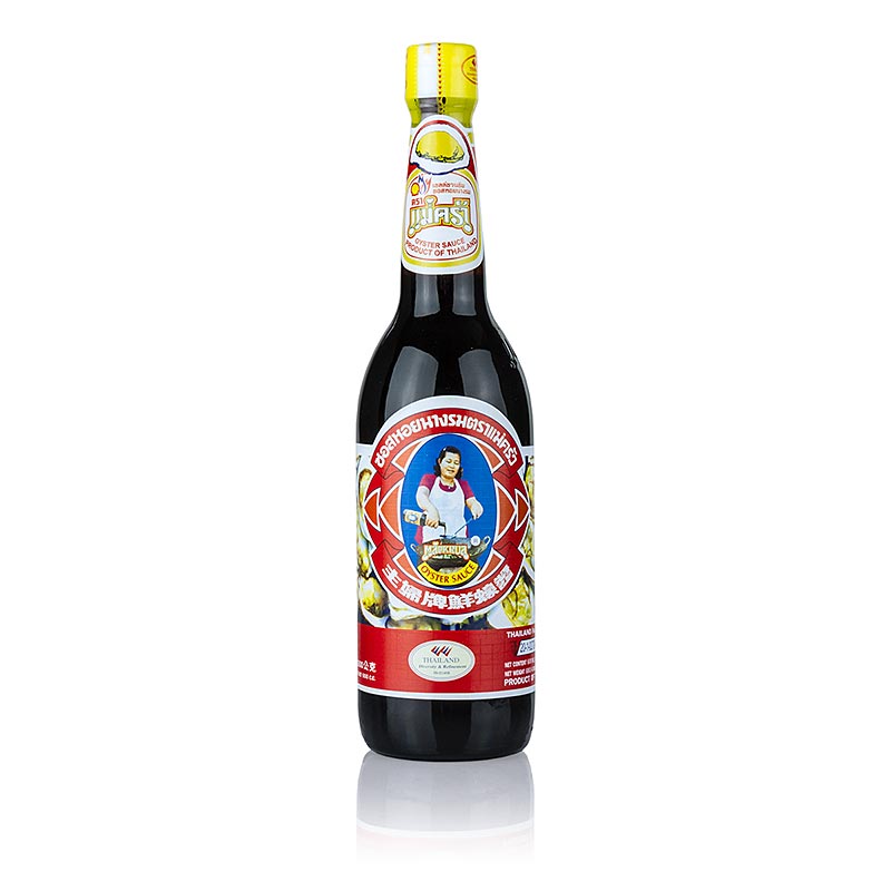 Oestersaus chef's brand, 600 ml, perfecte smaakmaker voor Aziatische gerechten