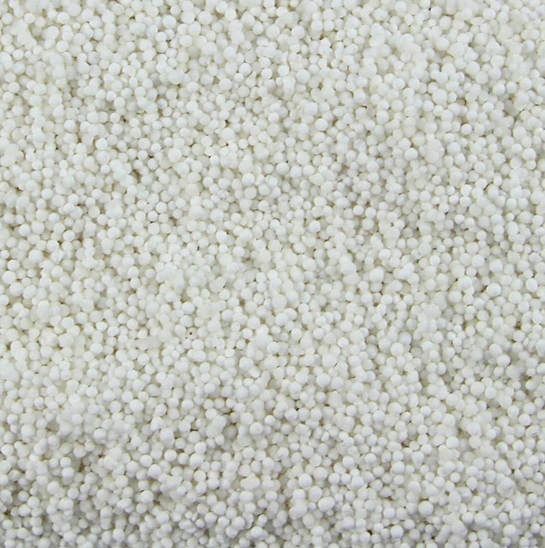 Tapiocaparels, wit, met een diameter van ongeveer 2 mm, verpakt in 400 g