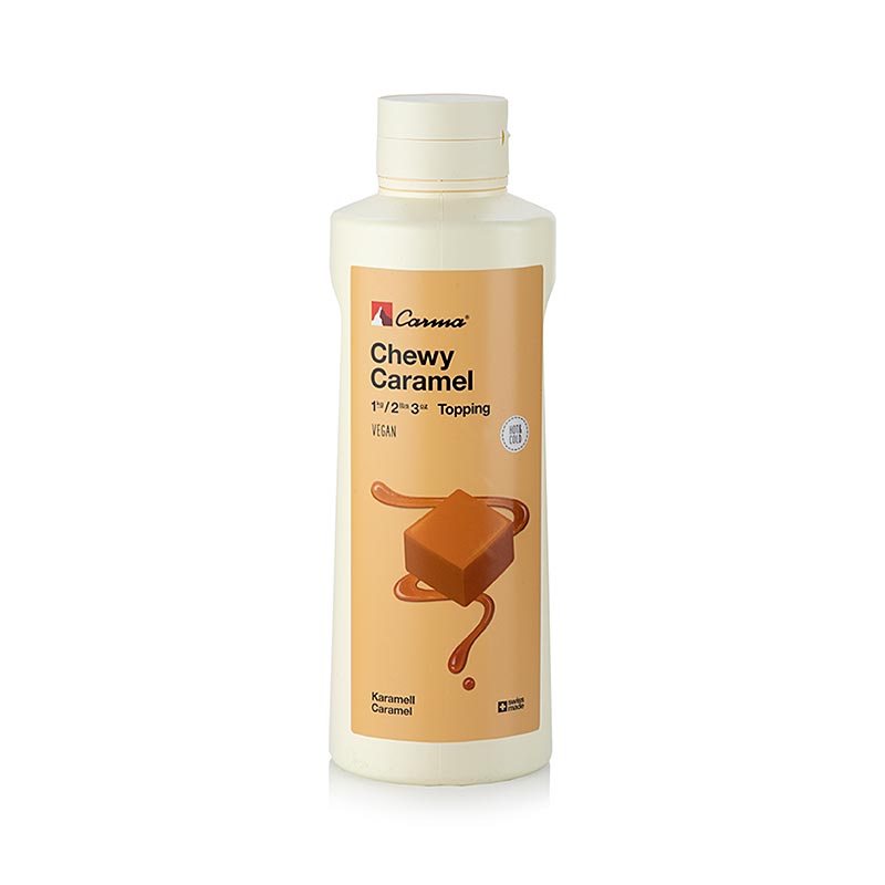 Topping - Karamel, 1 kg, perfect voor het toevoegen van zoete, rijke smaak aan desserts en warme dranken