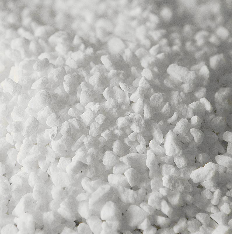 Alt text: A 10 kg bag of Hagelsuiker, a type of sugar used for making sugar glaze and confectionery, displayed on a white background
