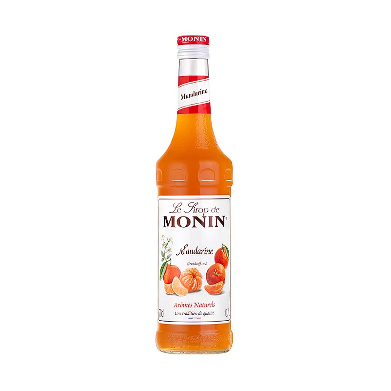 Monin mandarijn siroop, 700 ml - heerlijke siroop met sappige mandarijnsmaak, perfect voor cocktails en mocktails