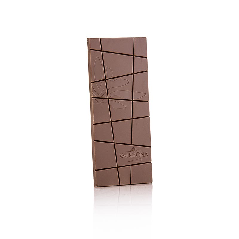 Valrhona Jivara - Melkchocolade, 40% cacao, 70 g, premium milk chocolate bar with rich and creamy texture