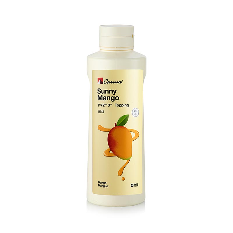 Topping - Mango, 1 kg - Verse en sappige mango toppings in een verpakking van 1 kilogram