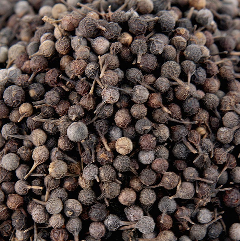 Cubeb peper - Javaanse peper, ook bekend als staartpeper/stengelpeper, 1 kg - Een kilogram verpakking van de populaire Javaanse cubeb peper