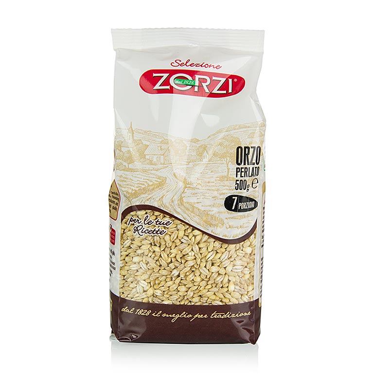 Parelgort, grof, Zorzi, 500 g - biologische glutenvrije parelgort van hoge kwaliteit