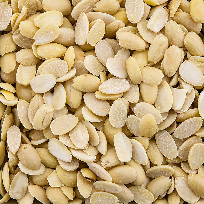 Amandelen, gehalveerd, 2,5 kg - grote verpakking van gehalveerde amandelen