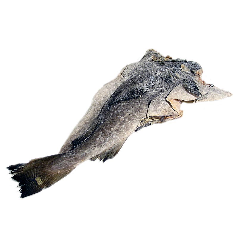Stokvis - Bacalao/ Bacalhau, gedroogd, ca 1,5 kg - traditionele Portugese gedroogde kabeljauw van hoge kwaliteit, perfect voor het bereiden van heerlijke visgerechten