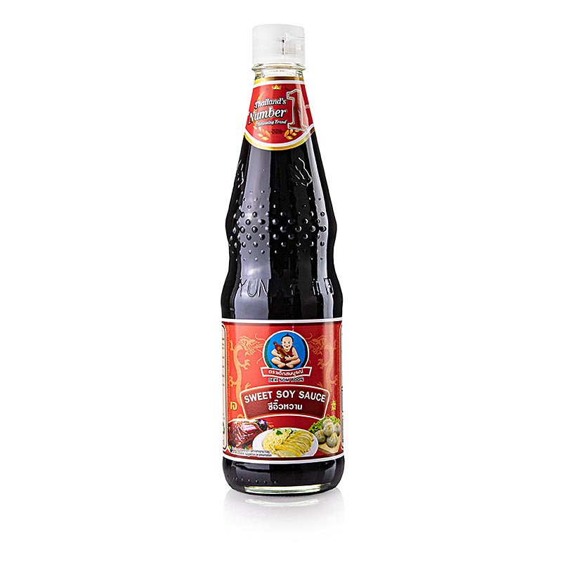 Sojasaus - Shoyu, Healthy Boy, zoet met 70% suiker, dik, 700 ml - een gezonde en zoete sojasaus met een dikke textuur van 700 ml