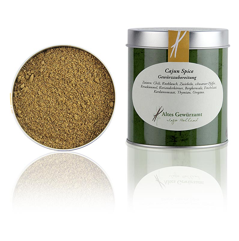 Cajun, kruidenpreparaat, Altes Gewürzamt, 80 g - een heerlijke mix van kruiden en specerijen voor een authentieke Cajun-smaakbeleving