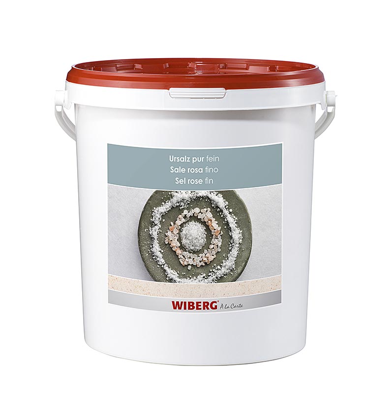 Wiberg zuiver oerzout, fijn, 10 kg - Natuurlijk gewonnen zout van hoge kwaliteit, perfect voor culinair gebruik en in grote hoeveelheden beschikbaar