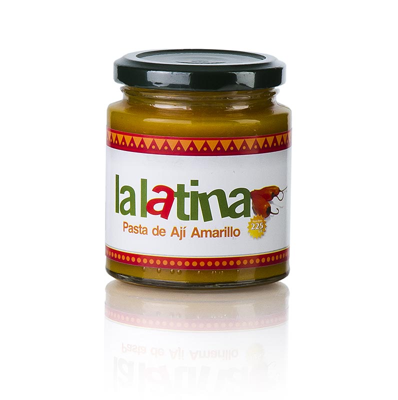 Spaanse peper, geel, Pasta de Aji Amarillo - lalatina , uit Peru, 225 g productfoto voor gebruik in Peruaanse gerechten