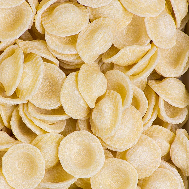 De Cecco Orecchiette, Nr91, 12 kg, 24 x 500g - traditionele Zuid-Italiaanse pastasoort in bulkverpakking van 12 kilogram
