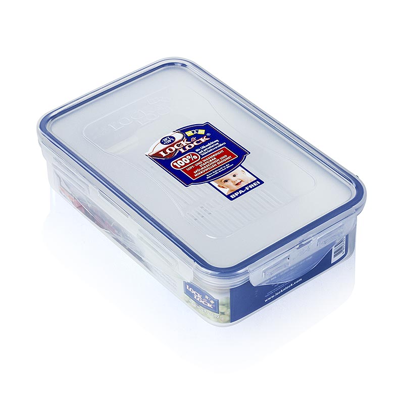 Vershouddoos Lock & Lock, 800 ml, rechthoekig 207x134x53mm, met afvoerrooster, St - Duurzame plastic voedselcontainer met afvoerrooster voor langdurige versheid