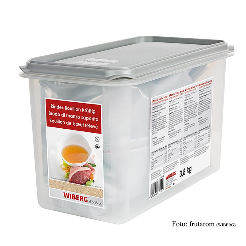 38 kg Wiberg runderbouillon, sterk en geschikt voor 172 liter