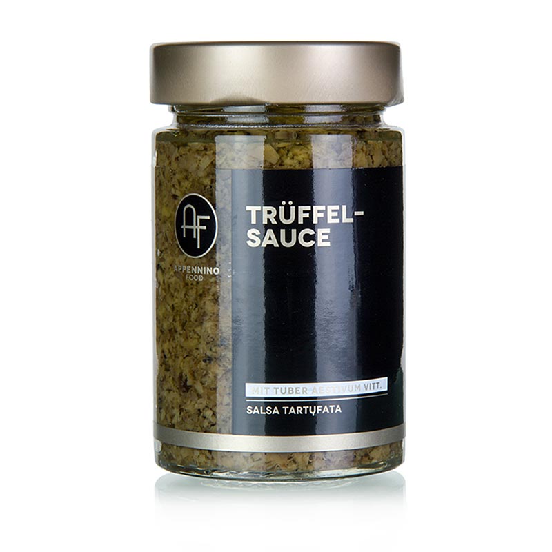 Truffelsaus (SALSA Tartufata), met zomertruffel, Appennino, 180 g - Een heerlijke saus met zomertruffel uit de Appennino, 180 gram