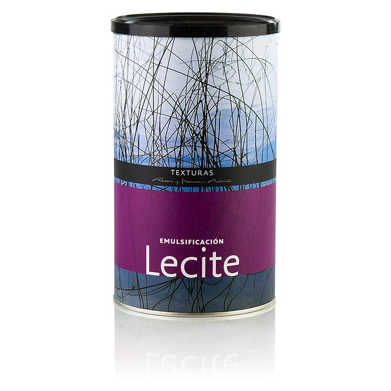 Lecithine powder in 300g tin can, Texturas Ferran Adrià product
