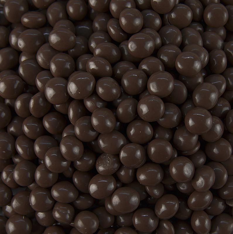 Large bag of Callebaut Callets Sensation Dark, pure chocolate pearls with 51% cacao content, 25 kg, perfect for baking and confectionery