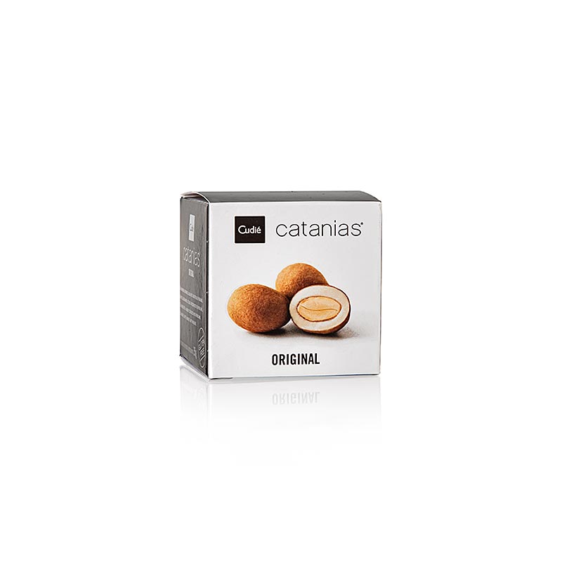 Foto van 35 g Catanies - Spaanse amandelen in een nougatlaagje, verpakt product