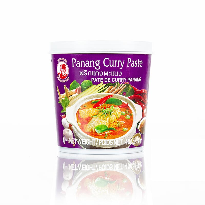 Currypasta Panang van het merk Cock, 400 g - Een heerlijke en pittige Thaise currypasta voor het bereiden van authentieke Panang currygerechten