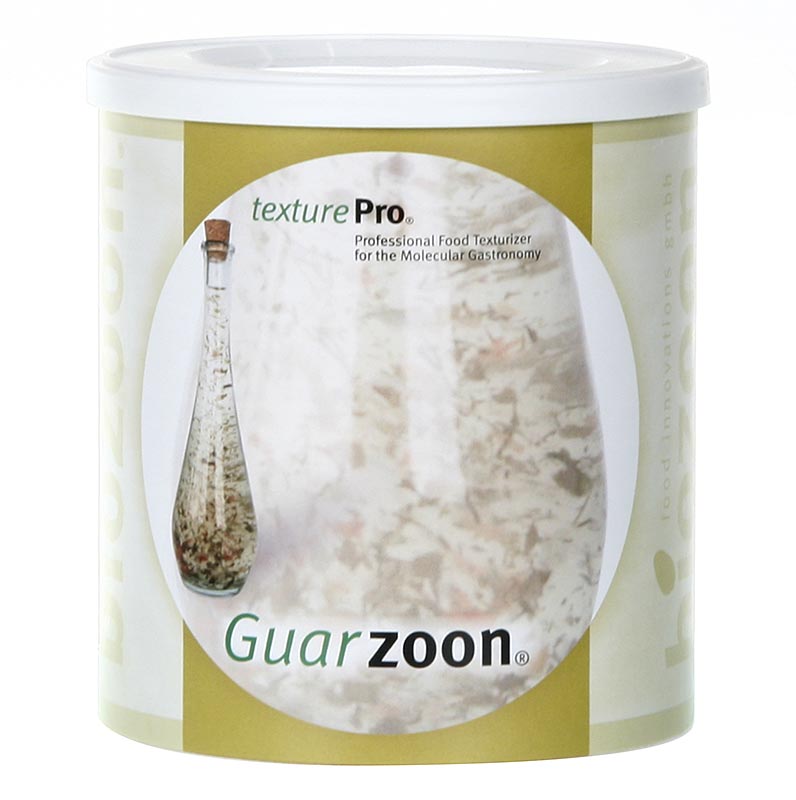 300g package of Guarpitmeel, a natural thickening agent (E 412) produced by Biozoon, ideal for use in cooking and baking