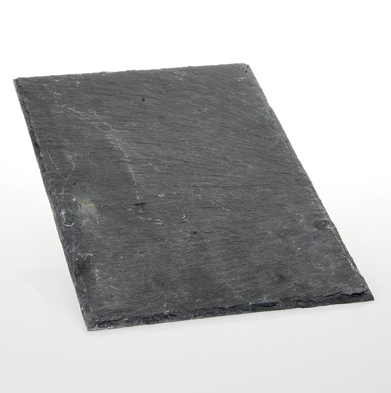 Leisteen bord van naturel, 20x30cm, 1 stuk, perfect voor decoratief gebruik