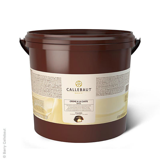 Grote 5 kg verpakking Crème à la Carte - Natur/ Basis ganache van Callebaut