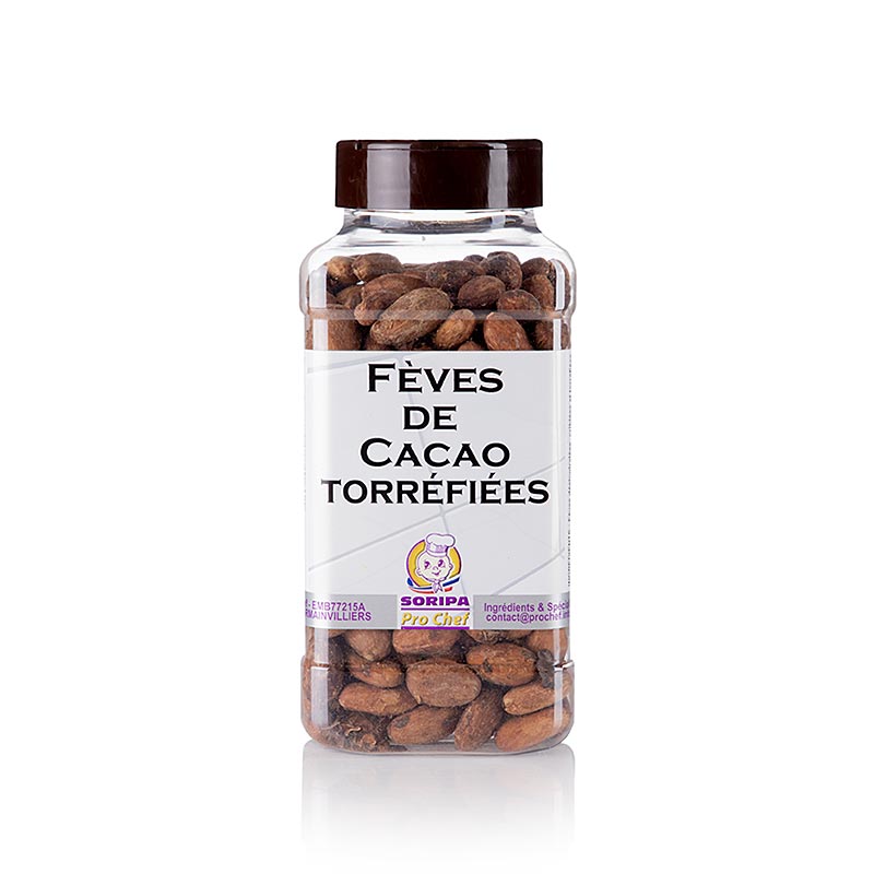 Geroosterde en hele cacaobonen van Soripa, 500 g verpakking, perfect voor het maken van heerlijke chocolade en desserts