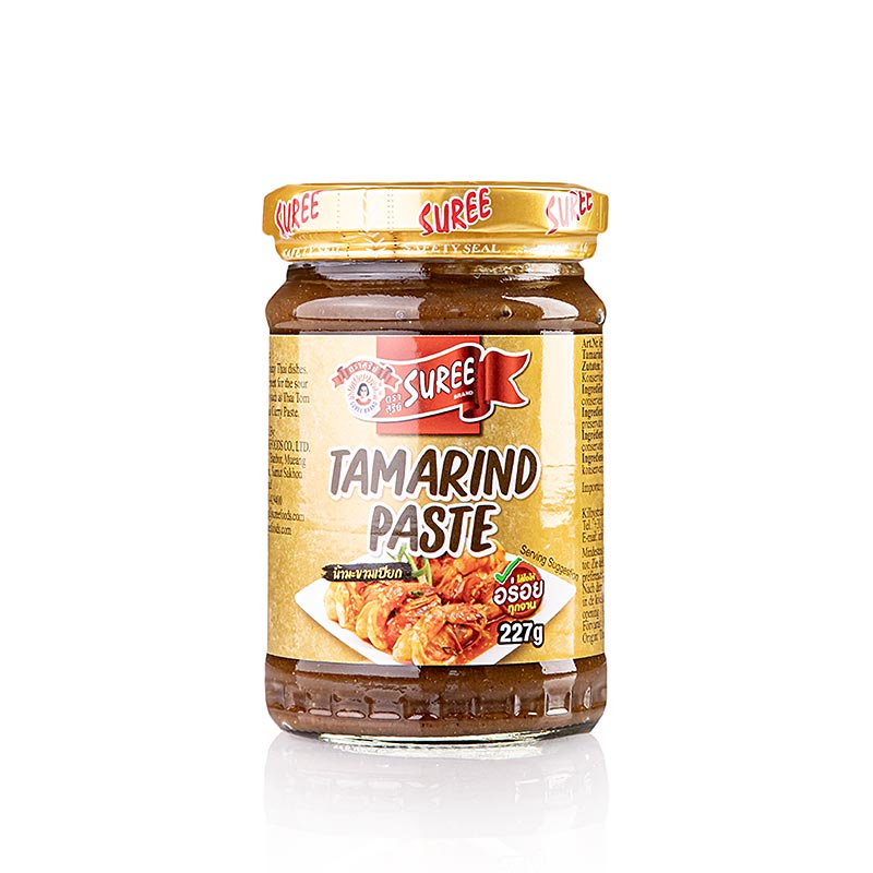 Tamarindepasta, Suree, 227 g - traditionele Thaise tamarindesaus in handige verpakking
