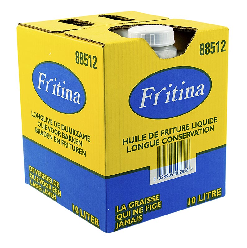 Fritina Longlife - Frituurvet / frituurolie, 10 liter, geschikt voor langdurig frituren en bakken van voedsel