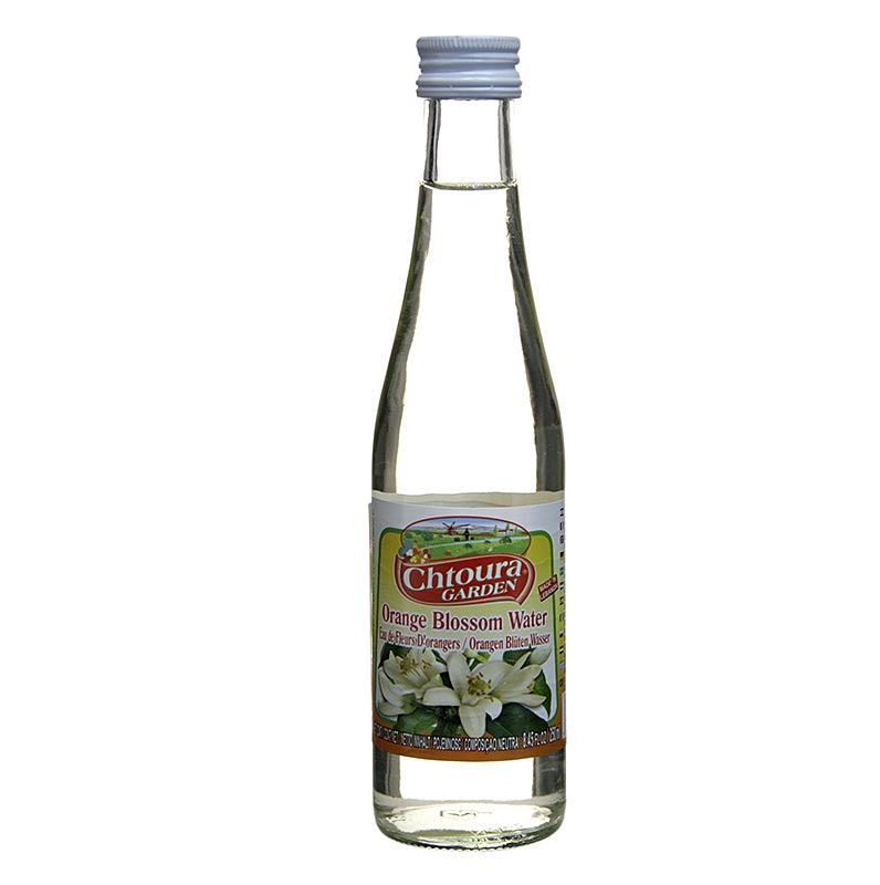 Oranjebloesemwater, met oranjebloesemextract, 250 ml - Natuurlijk bloesemwater gemaakt van verse oranjebloesem met extract