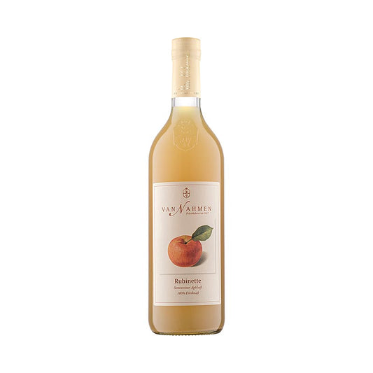 van Nahmen - Rubinette appelsap, 100% direct sap, 750 ml, een heerlijke en pure appelsap gemaakt van hoogwaardige Rubinette appels