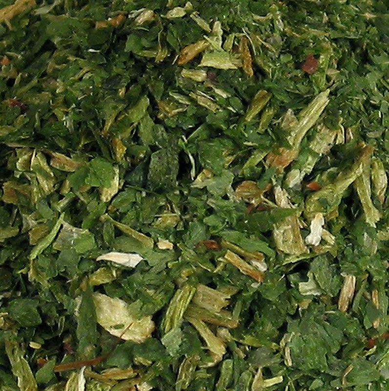 Dried and cut organic wild garlic leaves, 100 g, perfect for seasoning