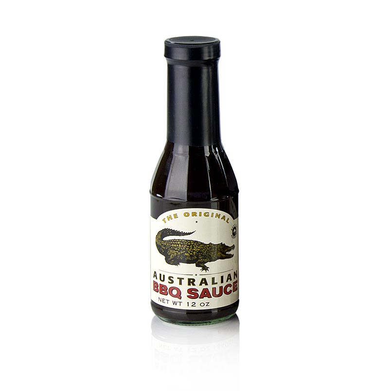 Afbeelding van Australische BBQ-saus van The Original, in een fles van 355 ml, perfect voor het kruiden van vlees op de barbecue