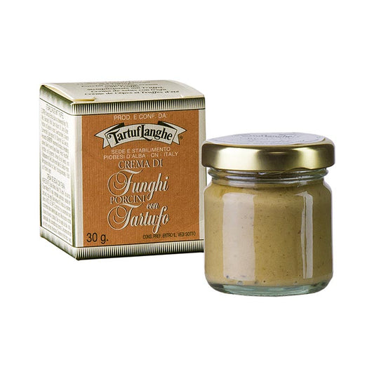 Tartuflanghe porcini mushroom pasta with bianchetto truffle, 30g, a delicious and gourmet Italian specialty food product