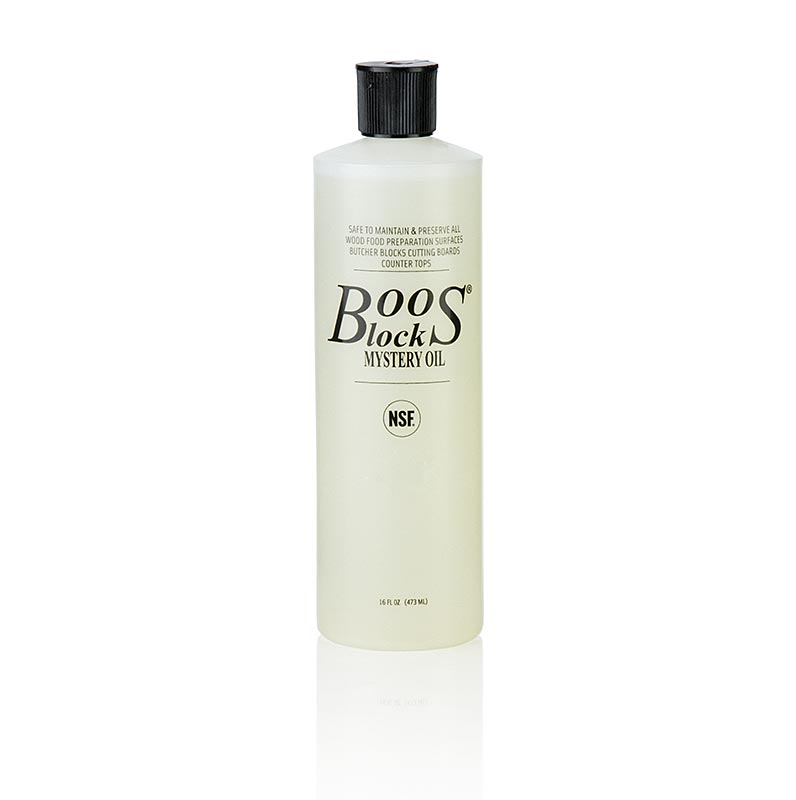 Verzorgingsolie met lijnzaad en sinaasappelolie, 473 ml, voor Boos Block Mystery Oil product