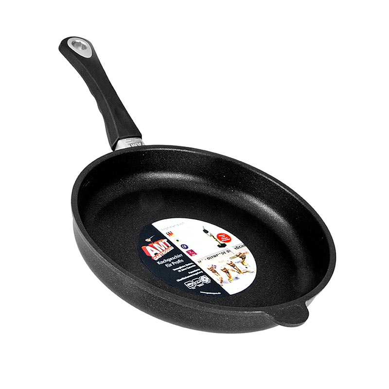 AMT Gastroguss 28cm induction frying pan with a 5cm height