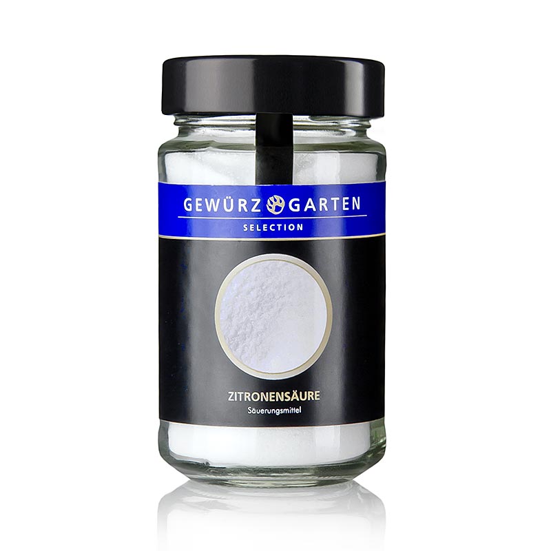 200 gram verpakking van Gewürzgarten Citroenzuur (voedingszuur), E 330 product