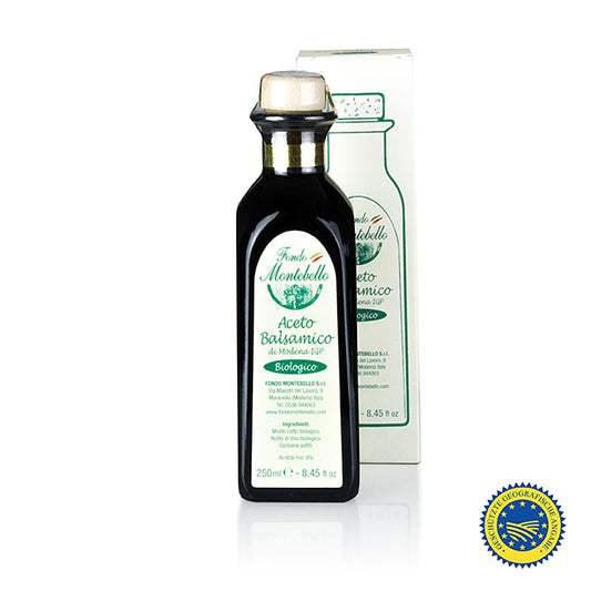 Biologische Aceto Balsamico di Modena BGA van Fondo Montebello, 250 ml