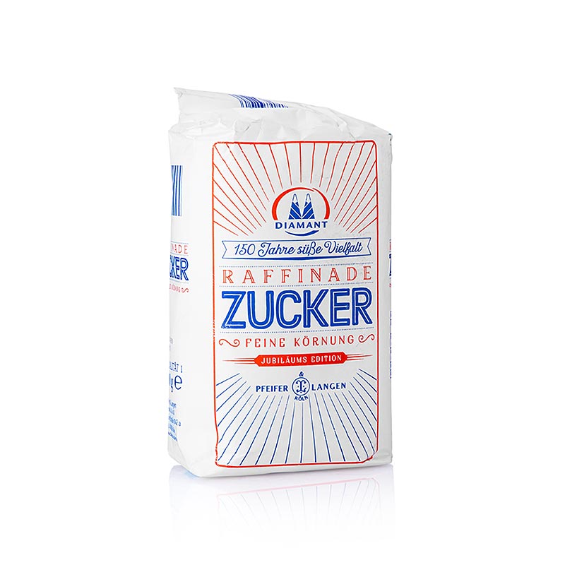 A 1 kg package of finely refined sugar, perfect for baking and cooking