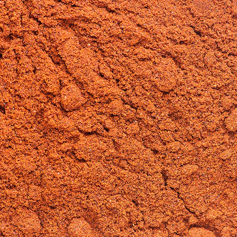Chili chipotle poeder in een verpakking van 500 g, perfect voor het kruiden van diverse gerechten